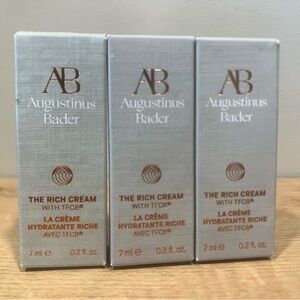 Augustinus Bader THE RICH CREAM With TFC8 7ml 0.2 oz Sample Size NEW bundle of 3